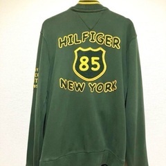 週末限定価格‼️TOMMY HILFIGER ジャンパー L グリーンの画像
