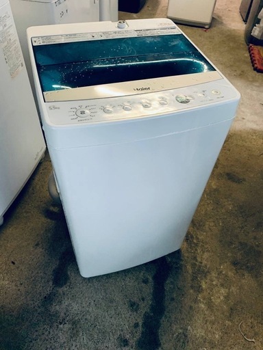 EJ284番 Haier 全自動電気洗濯機 JW-C55A