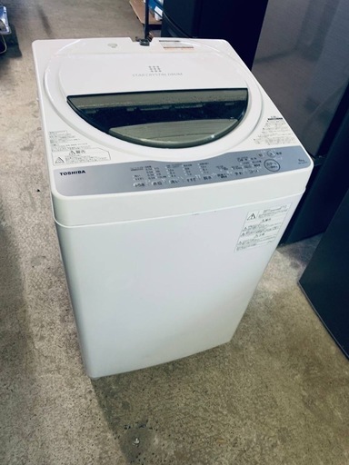 EJ285番 TOSHIBA 洗濯機 AW-6G6