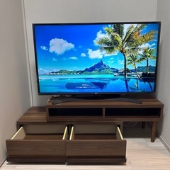 【お譲り先決定】LOWYAのテレビ台※テレビは付きません※の画像