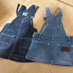 80サイズ　ジャンスカセット　の画像