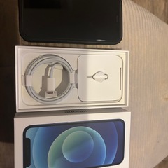 超美品SIMフリーiPhone 12 mini 64GB 箱付　おまけケース付きの画像