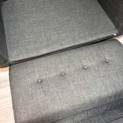 【お譲り先決定】２人がけソファ／ベッドにもなるの画像