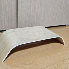 SIGFINN シグフィン モニタースタンド 高さ固定式, 竹突き板