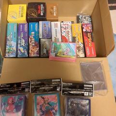ポケモンカードワンピースカードBOX未開封