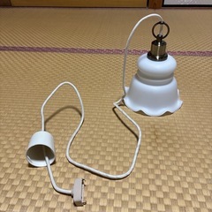 ガラス製フリル型ランプシェード3個組の画像