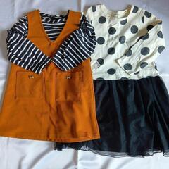 女の子　120センチ　冬服セット　USEDの画像