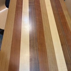 交渉中　一時中断　【ダイニングテーブル＆チェア4脚セットの画像