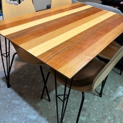 交渉中　一時中断　【ダイニングテーブル＆チェア4脚セットの画像