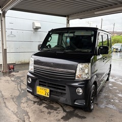 美車！4WDターボ車検付き！エブリィワゴン！軽バン、軽箱