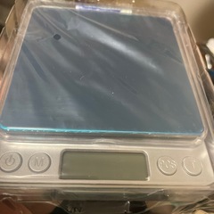 【新品未開封】コンパクトキッチンスケールの画像