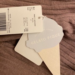 未使用値札付 gelato pique ルームウェア ジェラートピケ ブラウン パジャマの画像