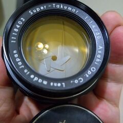 良品　希少な8枚玉　PENTAX Super Takumar 50mm F1.4　前期型の画像