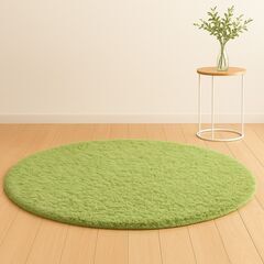 絨毯 カーペット ラグマット 直径120cm SOMANT 【グ...