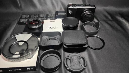 シグマ DP2 MERRILL 美品 おまけ付き 美品オマケ付】sigma dp2 merrill