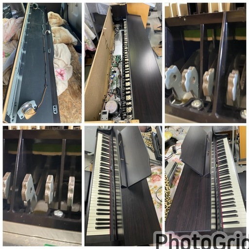 お薦め品‼️木製鍵盤‼️ハイグレード機種 BluetoothAudio搭載‼️ローランド電子ピアノ HP605 2016年
