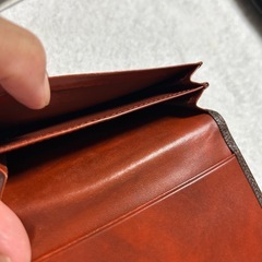 Helena MORPHO 名刺入れ名刺入れ ダークブラウン アンティーク仕上げの画像