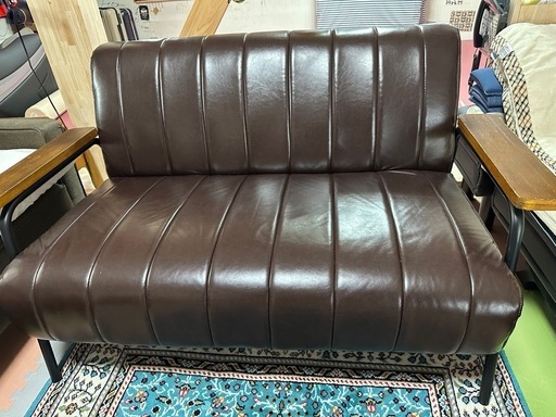 ニトリ合皮ソファ