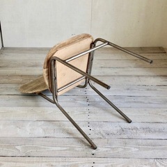 無垢材　古材　ダイニングチェアの画像