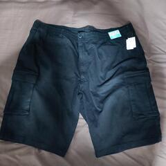 新品希少ビッグサイズハーフカーゴデニムパンツの画像