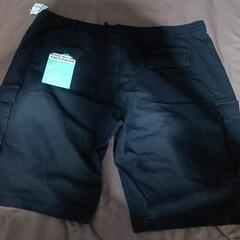 新品希少ビッグサイズハーフカーゴデニムパンツの画像