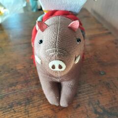 干支のぬいぐるみ　亥の画像