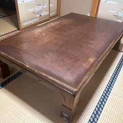テーブルこたつ