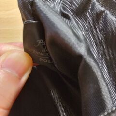 ハンドバッグ　ブラック　POLAの画像