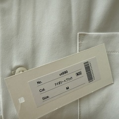 （新品未使用）オープンカラーシャツの画像