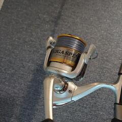スピニングロッド　リール付き　穴釣り、サビキ等にの画像