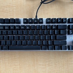 ゲーミングキーボード 青軸 Hcmanの画像