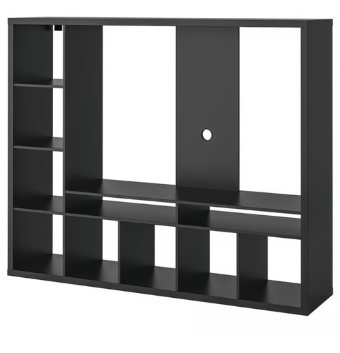 IKEA　LAPPLAND ラップランド テレビ収納ユニット, ブラックブラウン