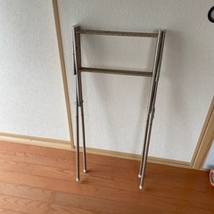 折りたたみ/伸縮性 洗濯物干しの画像