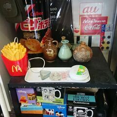 一輪挿し、ワンピース小物、マックⓂ️🍔🍟加湿器