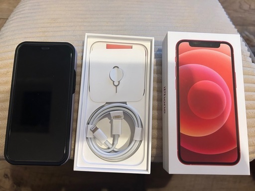 超美品SIMフリーiPhone 12 mini 64GB 箱付　おまけケース付き