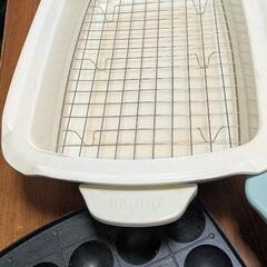 お値下げ☆ブルーノ　ホットプレート　たこ焼き　蒸し器　鍋セットの画像
