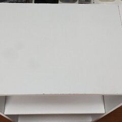 カラーボックス 2段 白 (中古)の画像