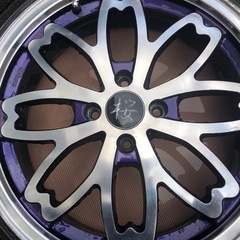 ホイール４本　165/40 17 軽自動車