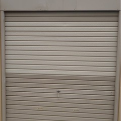 【引取り限定】福島県福島市 美品 2坪シャッターコンテナ スーパーハウス W365xD185xH260 ユニットハウス プレハブ倉庫 kkハウス カナモトの画像