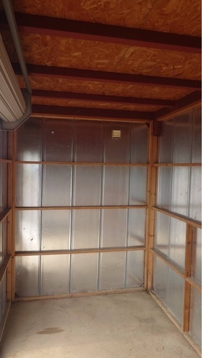 引取り限定】福島県福島市 美品 2坪シャッターコンテナ スーパーハウス