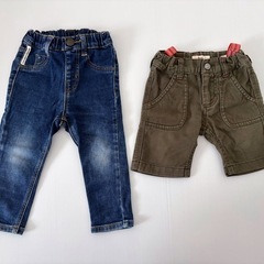 まとめ売り ベビー服 赤ちゃん 90 ボトムスセット 男の子 おとこのこ 子供 の画像