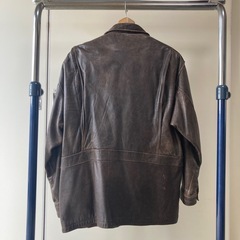 レトロ　革ジャン　Mの画像