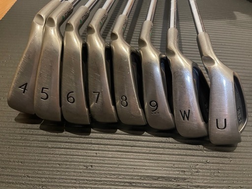 【人気モデル】ピン G25 アイアン4番-UW 8本緑（スチールS）