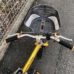 子供用自転車　１6インチ　ブリヂストン　イエローの画像