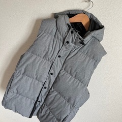 GUメンズダウンベストXL