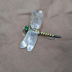 ワークマンチェアとオニヤンマの画像