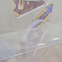 シューズボックス　6個セット　収納ケース　IKEA　ディムパの画像