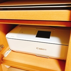 Canon PIXUS MG7530プリンターホワイト　キャノンインクジェットの画像