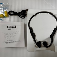 【新品・未使用】骨伝導イヤホン bluetooth イヤホンマイク付き Type-C急速充電 の画像