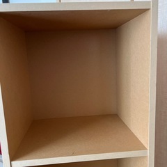 無印　収納ラック　高さ144×幅37.5×奥行き29㎝の画像